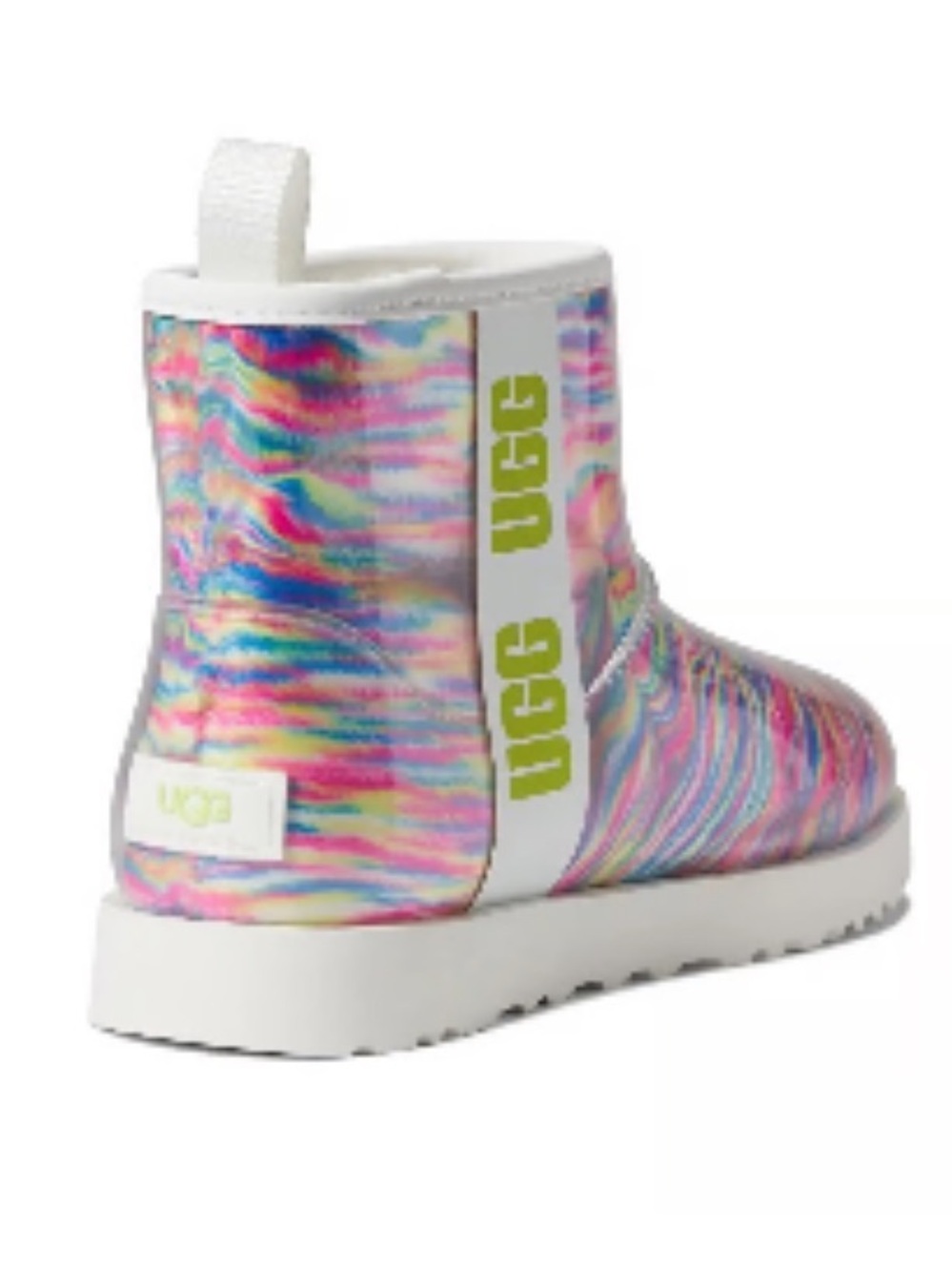 UGG Classic Clear Pixelate Mini Boot NWT size 10 - Picture 4 of 8
